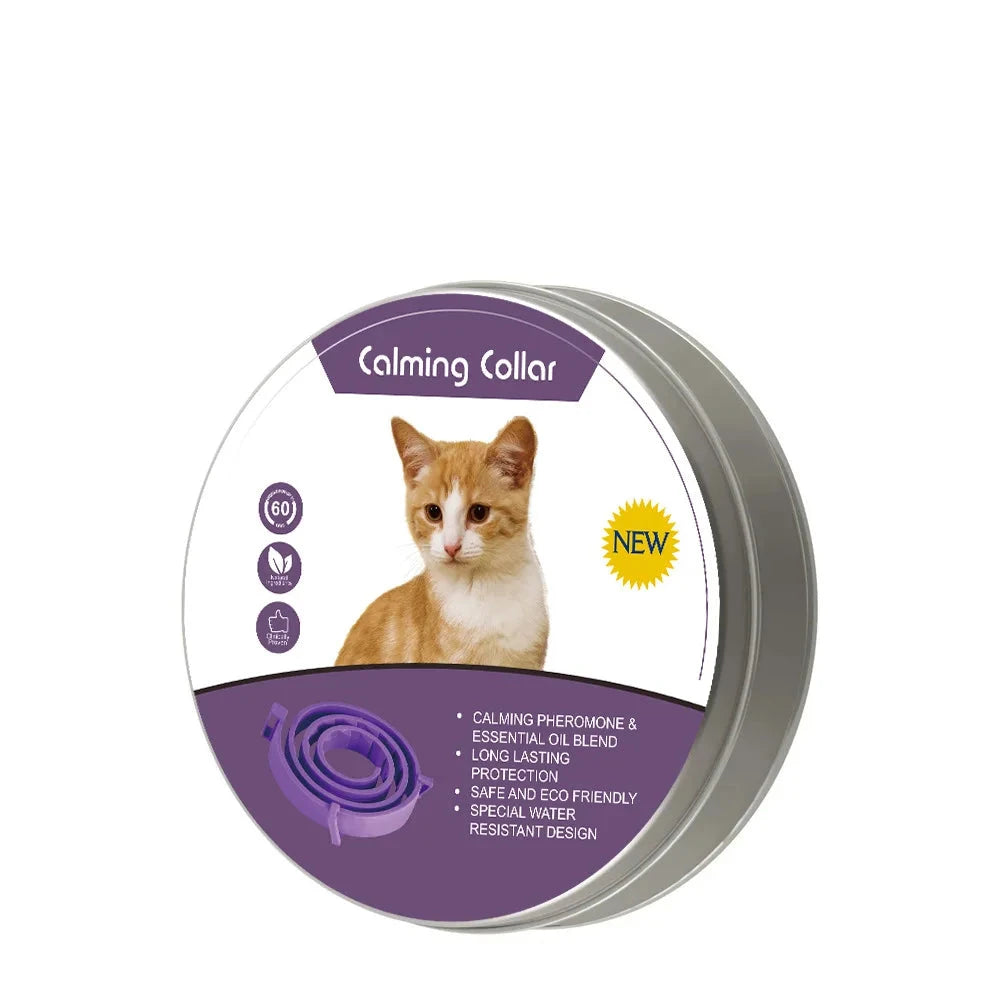Collar Calmante CalmPet™ - Collar Relajante Anti-Estrés para Perros y Gatos