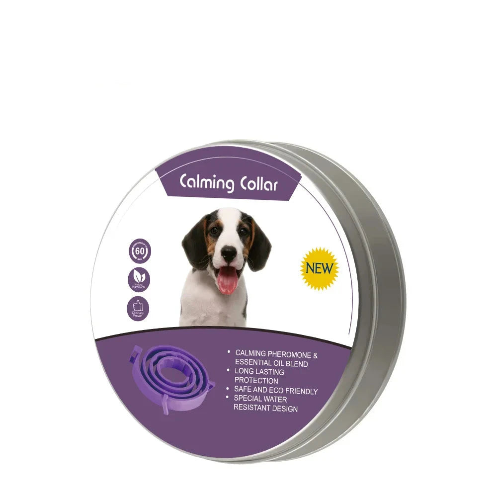Collar Calmante CalmPet™ - Collar Relajante Anti-Estrés para Perros y Gatos