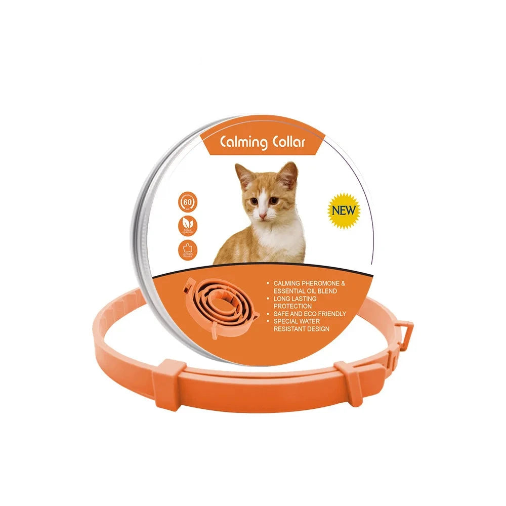 Collar Calmante CalmPet™ - Collar Relajante Anti-Estrés para Perros y Gatos