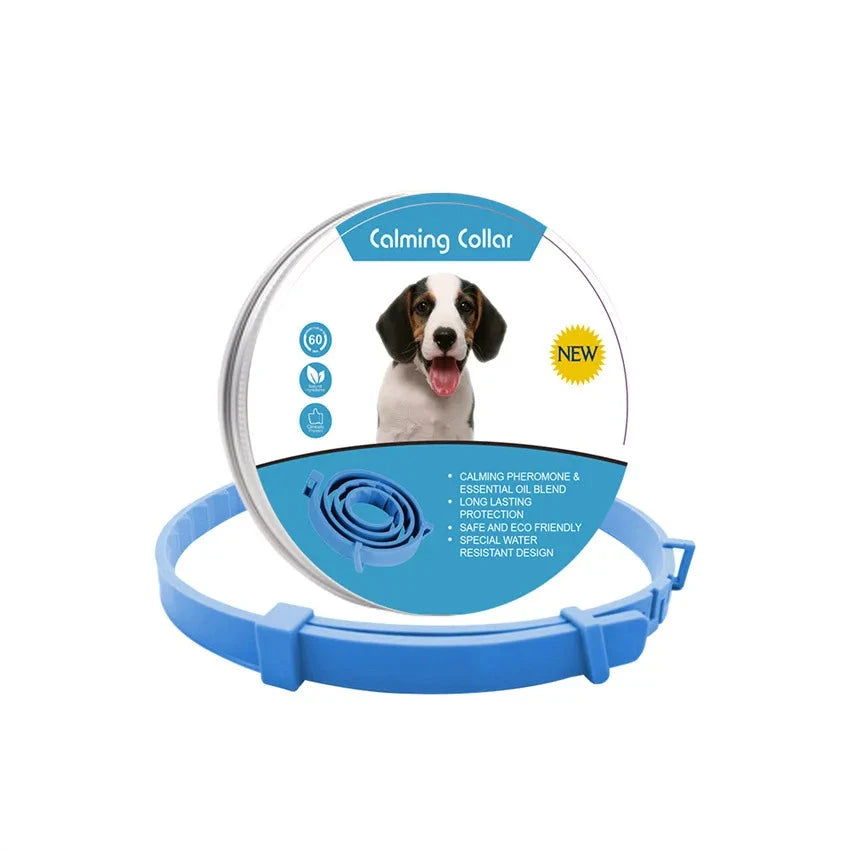 Collar Calmante CalmPet™ - Collar Relajante Anti-Estrés para Perros y Gatos